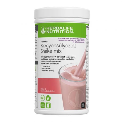 Herbalife Formula 1 Mentes Shake Málnás & fehércsokoládés – 500 g